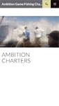 Mobile Screenshot of ambitioncharters.com.au